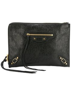 клатч на молнии Balenciaga