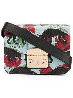 panther print cross body bag Furla