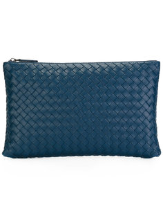плетеный клатч Bottega Veneta