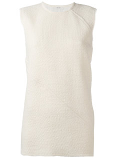 tweed sleeveless top  Céline