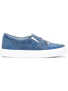 eye embroidered sneakers Chiara Ferragni