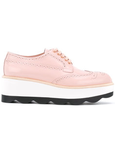 platform lace up shoes  Prada