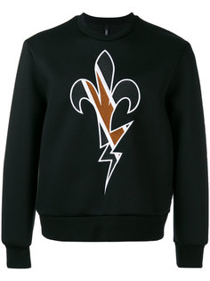 embroidered sweatshirt Neil Barrett