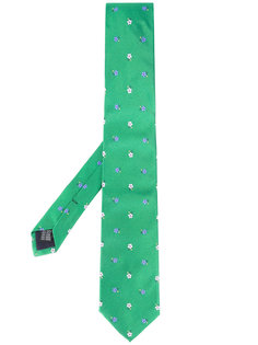 flower embroidered tie Fefè