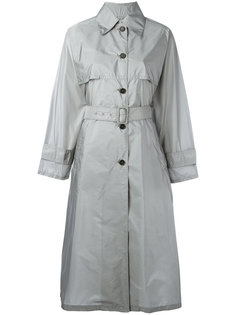longline trench coat Prada