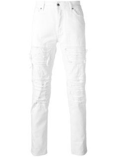 distressed jeans Marcelo Burlon County Of Milan