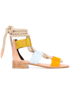 panel rope tie sandals  Pierre Hardy