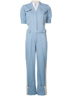 Mechanic block panel jumpsuit  Rosie Assoulin