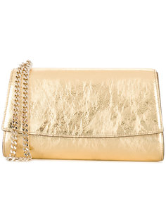 metallic clutch bag Sergio Rossi