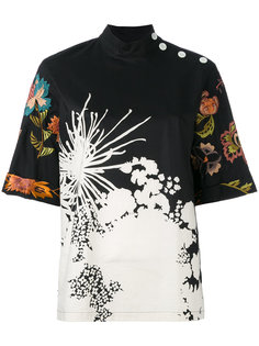 блузка с цветочным принтом Dries Van Noten
