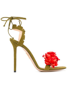 carnation stiletto sandals Charlotte Olympia