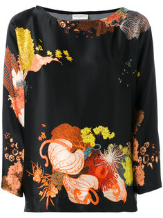 блузка с цветочным принтом Dries Van Noten