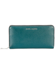 удлиненный кошелек Saffiano Bicolour Marc Jacobs