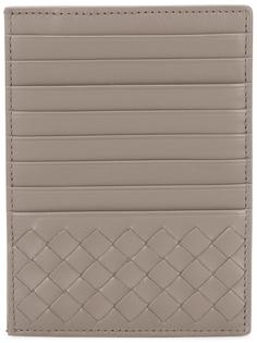удлиненная визитница Intrecciato Bottega Veneta