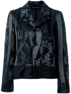 floral jacquard jacket Comme Des Garçons Vintage
