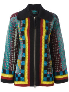 knitted oversize zip-up jacket Jean Paul Gaultier Vintage