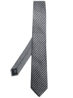галстук в диагональную полоску Lanvin