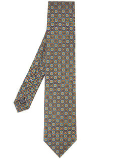 geometric print tie Simeone Napoli