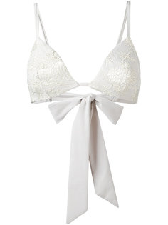 jacquard flower bikini top Carine Gilson