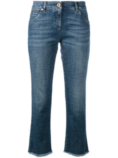 укороченные джинсы прямого кроя  Brunello Cucinelli