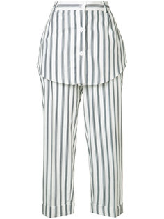striped skirt trousers  Monse