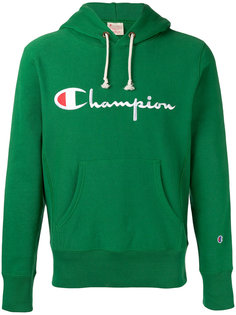 толстовка с логотипом и капюшоном Champion