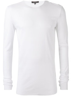 ribbed crew neck T-shirt Unconditional