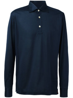 long sleeve polo shirt Kiton