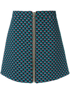 geometric print mini skirt Kenzo