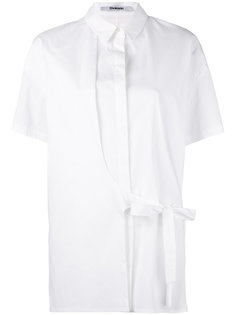 асимметричная рубашка с завязками на поясе Chalayan