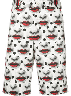 lip print shorts Comme Des Garçons Homme Plus