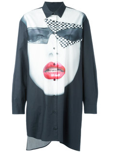 printed shirt dress Jeremy Scott