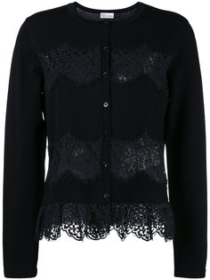кардиган с кружевными вставками Red Valentino