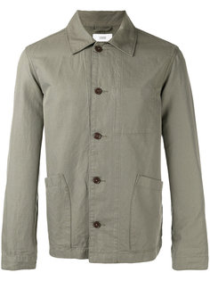 patch pocket shirt jacket Closed