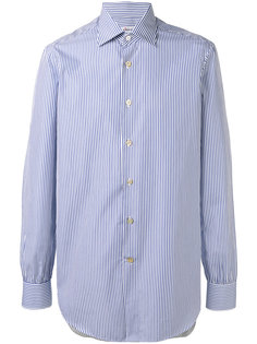 полосатая рубашка Kiton