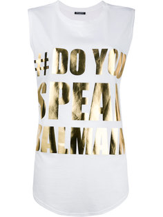 топ #DoYouSpeakBalmain  Balmain