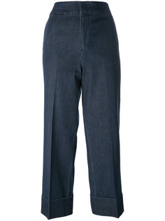 flared cropped trousers Pt01