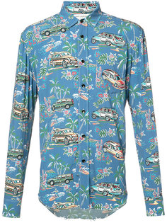 Hawaiian print shirt Saint Laurent