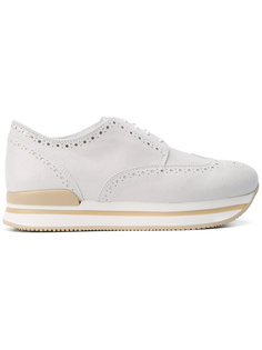 perforated detail platform sneakers Hogan