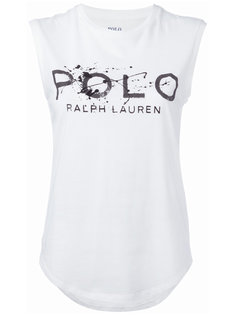 футболка с принтом-логотипом Polo Ralph Lauren