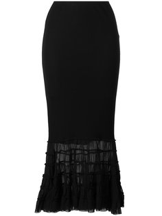 ruffled mesh panel skirt Jean Paul Gaultier Vintage