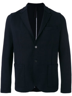patch pockets blazer Harris Wharf London