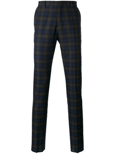 checked tapered trousers Paul Smith