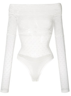 lace off-the-shoulder top Faith Connexion