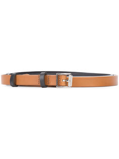 square buckle thin belt Rag &amp; Bone