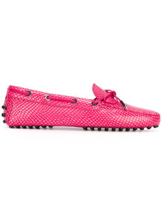 мокасины с фактурной текстурой Tods Tod`S