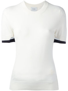 contrast trim T-shirt Barrie