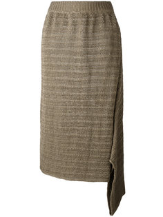 юбка с асимметричной деталью Stella McCartney