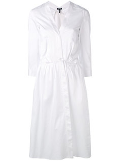 платье с запахом Jil Sander Navy