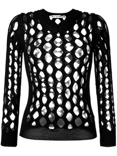 2004 whale net knitted top Comme Des Garçons Vintage